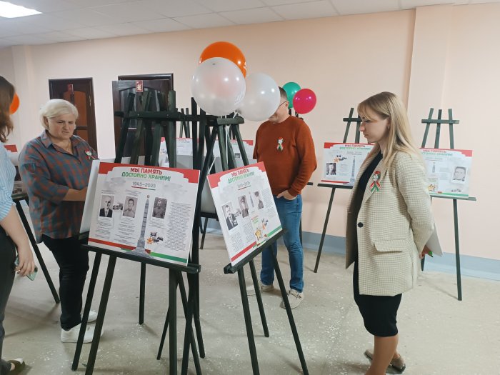 На нашем предприятии состоялось открытие выставки «Мы память достойно храним» 11.06.2025 г.